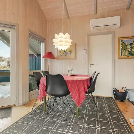 4-pers W Panoramic Views Vejlby Sj508 Tatil Evi Harboør